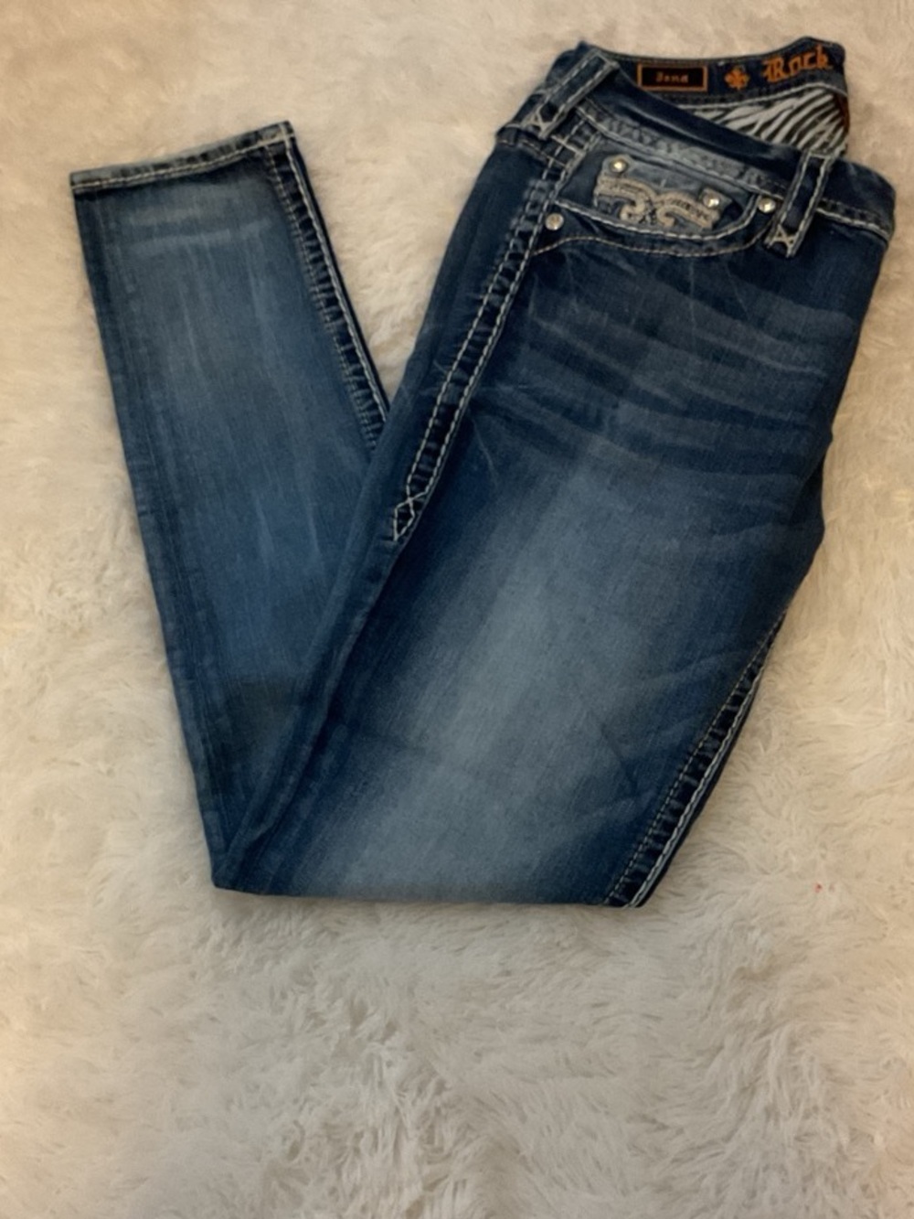 Rock Revival blue navy jeans